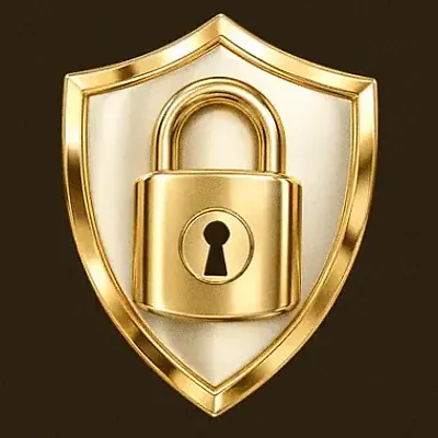 Shield with padlock — Stay