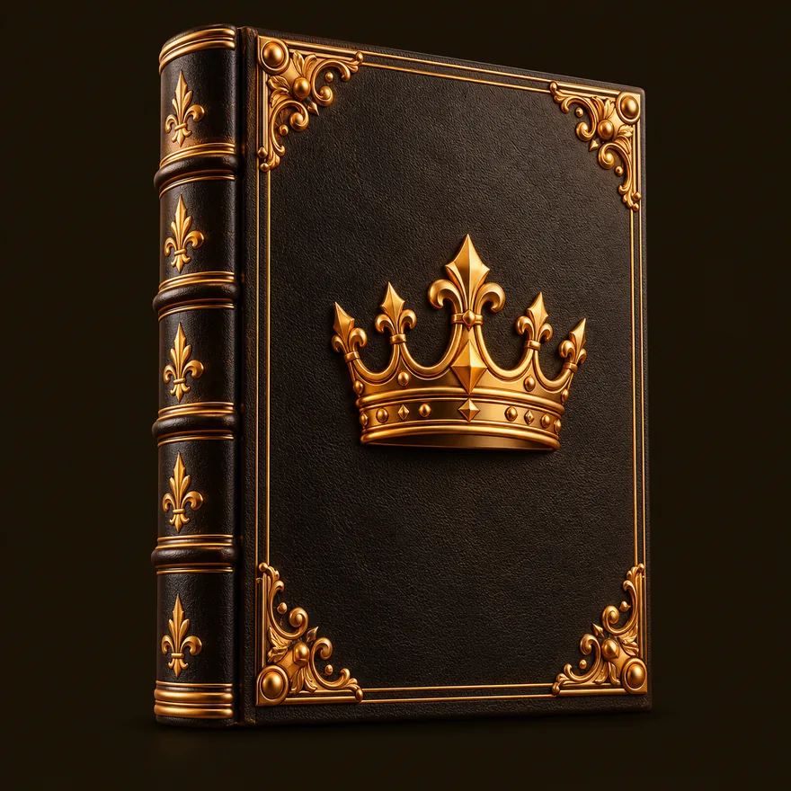 Ornate royal book — Stay