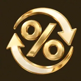 Percent cycle icon — Stay