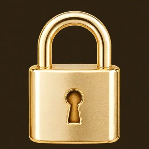 Metal padlock — Stay