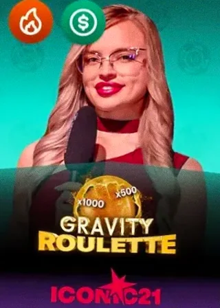 Gravity Roulette live game cover