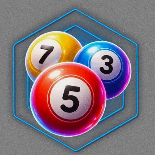 Numbered bingo balls