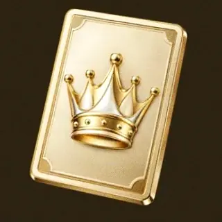 Crowned casino card — Stay