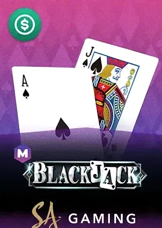 M Blackjack live game cover