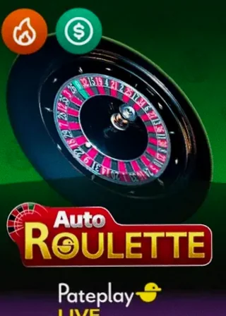 Auto Roulette live game cover