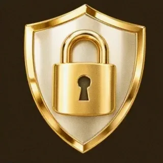 Shield with padlock — Stay