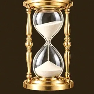 Golden hourglass — Stay