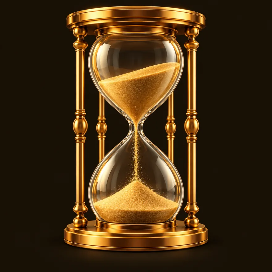 Ornate hourglass — Stay