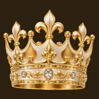 Ornate royal crown — Stay