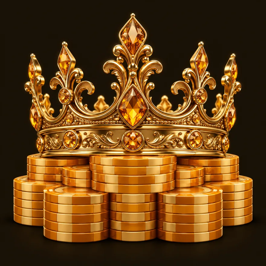 Jeweled royal crown — Stay