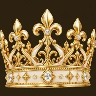 Jeweled royal crown — Stay
