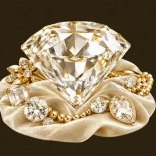 Faceted diamond gemstone — Stay